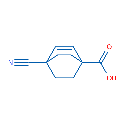 4-Cyanobicyclo[2.2.2]oct-2-ene-1-carboxylic acid 1g