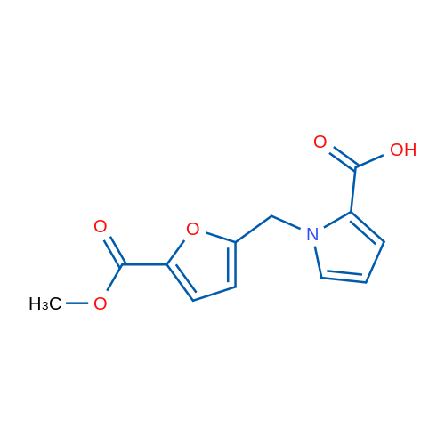 1-((5-(Methoxycarbonyl)furan-2-yl)methyl)-1H-pyrrole-2-carboxylic acid 1g
