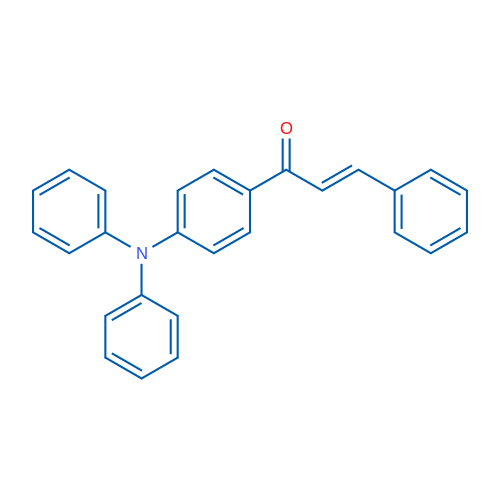 1-(4-(Diphenylamino)phenyl)-3-phenylprop-2-en-1-one 1g