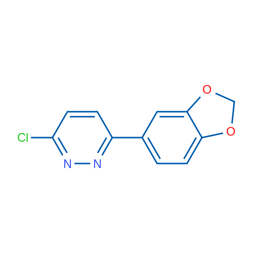3-(Benzo[d][1,3]dioxol-5-yl)-6-chloropyridazine 1g