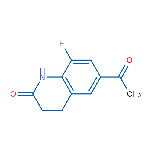 6-Acetyl-8-fluoro-3,4-dihydroquinolin-2(1H)-one 1g