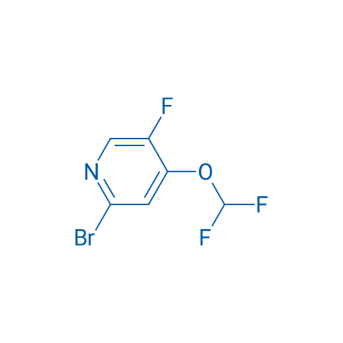 2-Bromo-4-(difluoromethoxy)-5-fluoropyridine 1g