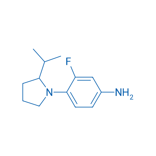 3-Fluoro-4-[2-(propan-2-yl)pyrrolidin-1-yl]aniline 1g