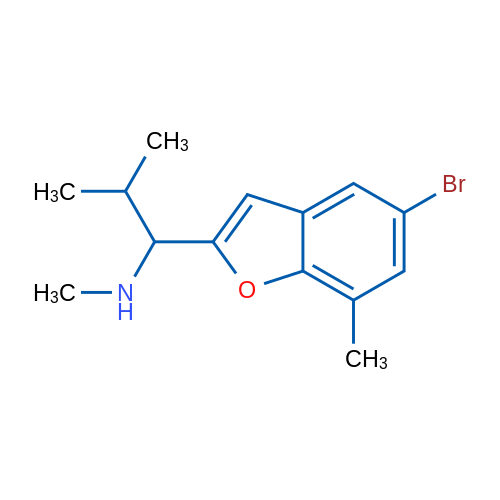 [1-(5-Bromo-7-methyl-1-benzofuran-2-yl)-2-methylpropyl](methyl)amine 1g