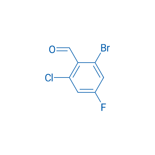 2-Bromo-6-chloro-4-fluorobenzaldehyde 100mg