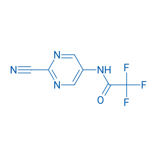 2-Cyano-5-(trifluoroacetylamino)pyrimidine 250mg