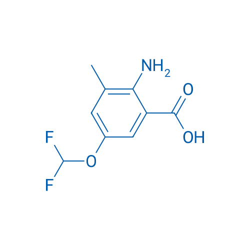 2-Amino-5-(difluoromethoxy)-3-methylbenzoic acid 100mg