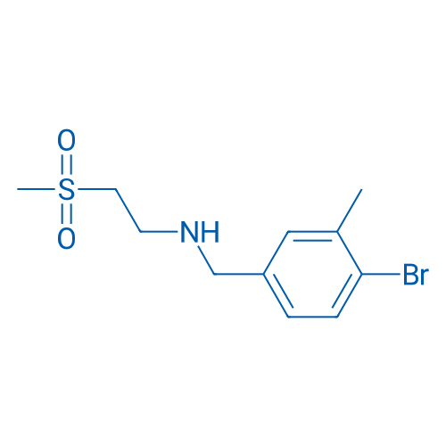 N-(4-Bromo-3-methylbenzyl)-2-(methylsulfonyl)ethanamine 1g