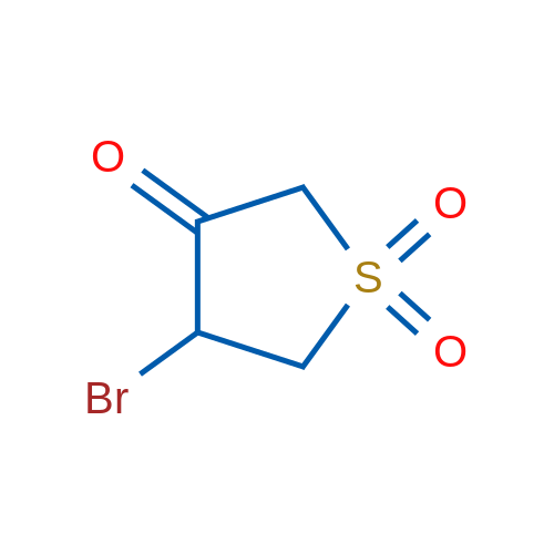 4-Bromodihydrothiophen-3(2H)-one 1,1-dioxide 1g