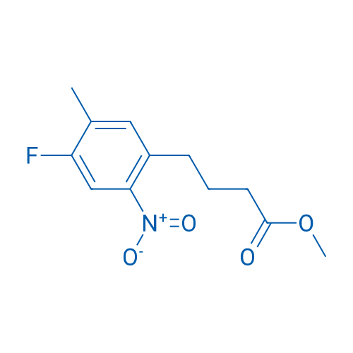 Methyl 4-(4-fluoro-5-methyl-2-nitrophenyl)butanoate 1g