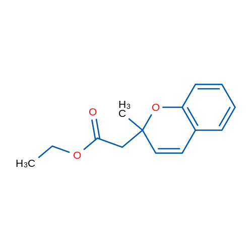 Ethyl 2-(2-methyl-2H-chromen-2-yl)acetate 1g
