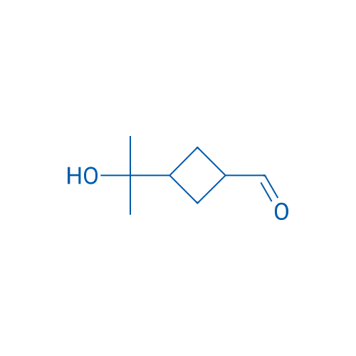 3-(2-Hydroxypropan-2-yl)cyclobutane-1-carbaldehyde 250mg