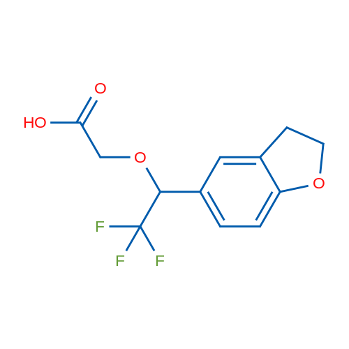 2-(1-(2,3-Dihydrobenzofuran-5-yl)-2,2,2-trifluoroethoxy)acetic acid 1g