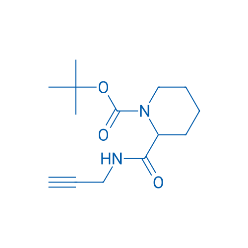 tert-Butyl 2-(prop-2-yn-1-ylcarbamoyl)piperidine-1-carboxylate 1g