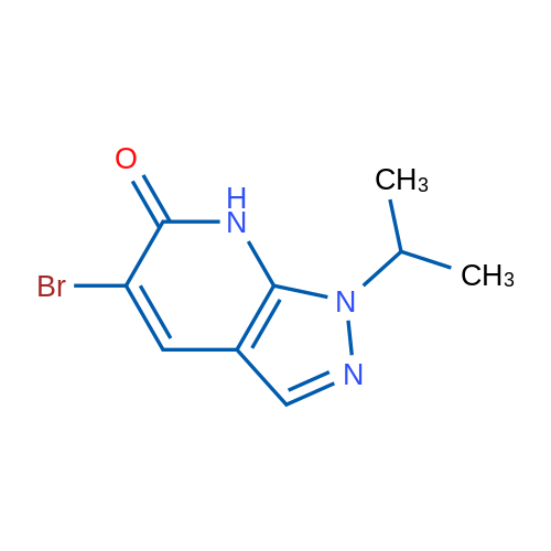 5-Bromo-1-isopropyl-1H-pyrazolo[3,4-b]pyridin-6(7H)-one 1g