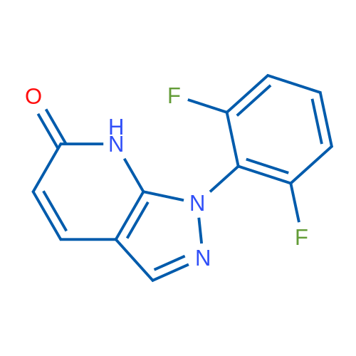 1-(2,6-Difluorophenyl)-1H-pyrazolo[3,4-b]pyridin-6(7H)-one 1g
