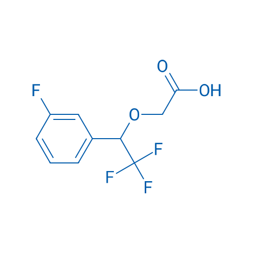 2-(2,2,2-Trifluoro-1-(3-fluorophenyl)ethoxy)acetic acid 1g