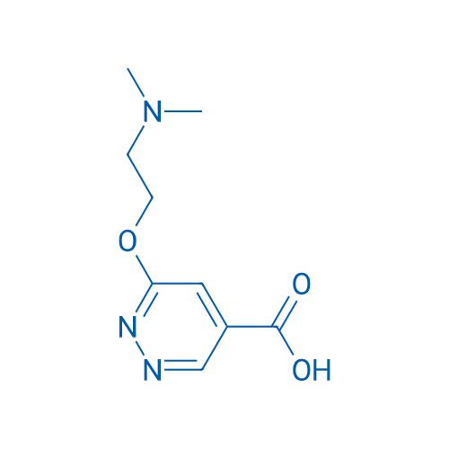 6-(2-(Dimethylamino)ethoxy)pyridazine-4-carboxylic acid 1g