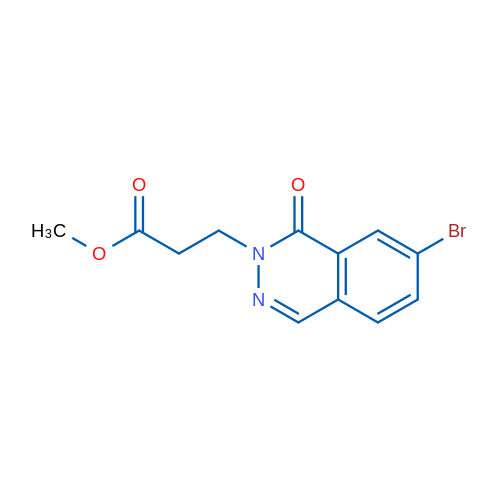 Methyl 3-(7-bromo-1-oxophthalazin-2(1H)-yl)propanoate 10g