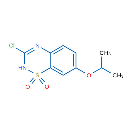 3-Chloro-7-isopropoxy-2H-benzo[e][1,2,4]thiadiazine 1,1-dioxide 1g