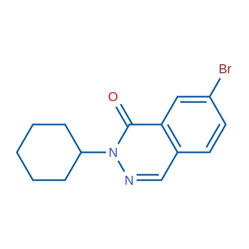7-Bromo-2-cyclohexylphthalazin-1(2H)-one 1g