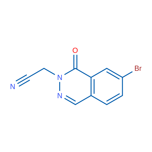 2-(7-Bromo-1-oxophthalazin-2(1H)-yl)acetonitrile 1g