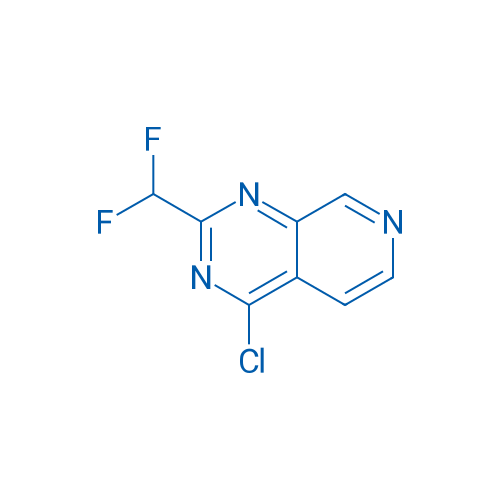 4-Chloro-2-(difluoromethyl)pyrido[3,4-d]pyrimidine 1g