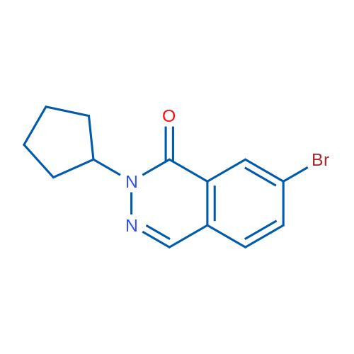 7-Bromo-2-cyclopentylphthalazin-1(2H)-one 1g