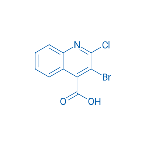 3-Bromo-2-chloroquinoline-4-carboxylic acid 1g