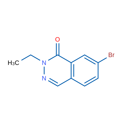 7-Bromo-2-ethylphthalazin-1(2H)-one 1g