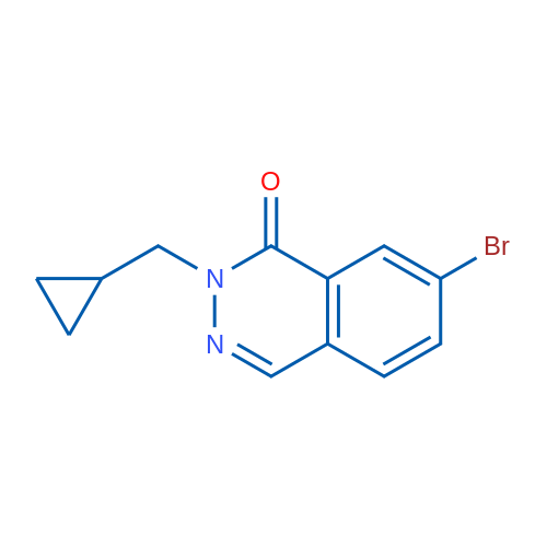 7-Bromo-2-(cyclopropylmethyl)phthalazin-1(2H)-one 1g