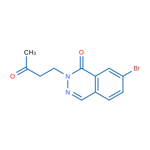 7-Bromo-2-(3-oxobutyl)phthalazin-1(2H)-one 1g