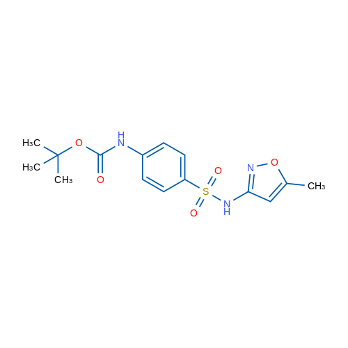tert-Butyl N-{4-[(5-methyl-1,2-oxazol-3-yl)sulfamoyl]phenyl}carbamate 1g