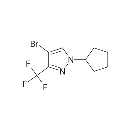 4-Bromo-1-cyclopentyl-3-(trifluoromethyl)-1H-pyrazole 1g