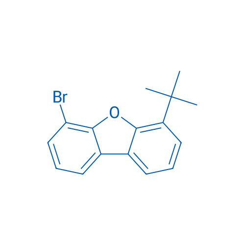 4-Bromo-6-(tert-butyl)dibenzo[b,d]furan 250mg
