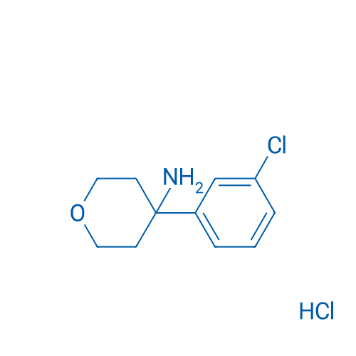 4-(3-Chlorophenyl)tetrahydro-2H-pyran-4-amine hydrochloride 1g