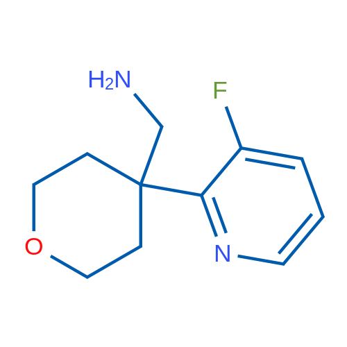 (4-(3-Fluoropyridin-2-yl)tetrahydro-2H-pyran-4-yl)methanamine 1g