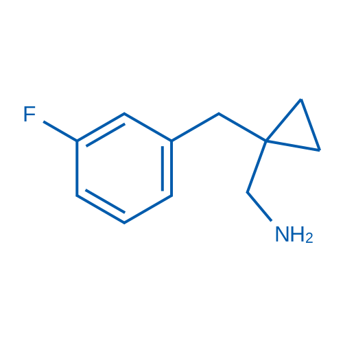 (1-(3-Fluorobenzyl)cyclopropyl)methanamine 1g