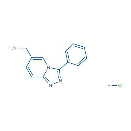 (3-Phenyl-[1,2,4]triazolo[4,3-a]pyridin-6-yl)methanamine hydrochloride 1g