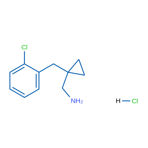 (1-(2-Chlorobenzyl)cyclopropyl)methanamine hydrochloride 1g