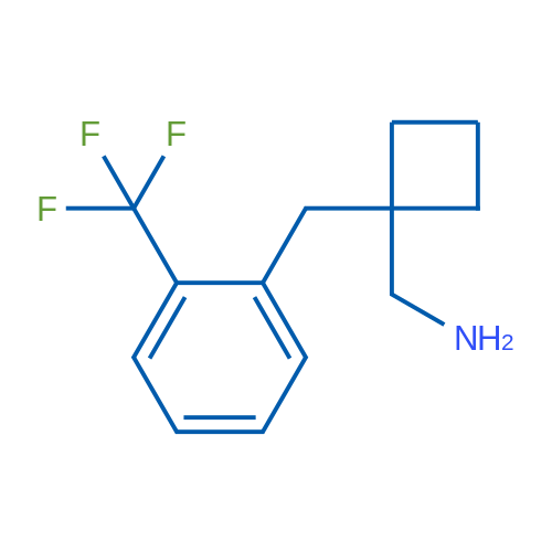 (1-(2-(Trifluoromethyl)benzyl)cyclobutyl)methanamine 1g