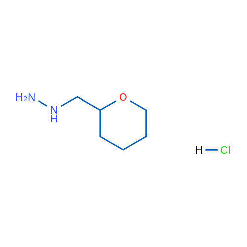 (oxan-2-ylmethyl)hydrazine hydrochloride 1g