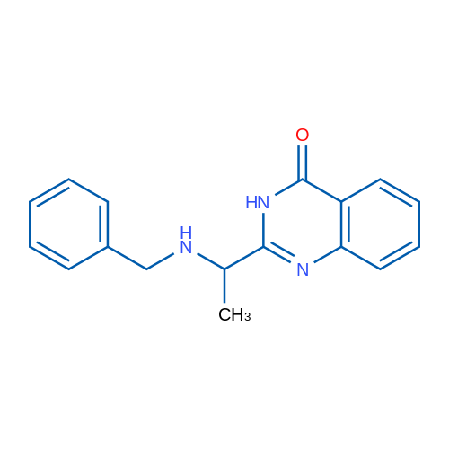 2-[1-(Benzylamino)ethyl]-3,4-dihydroquinazolin-4-one 1g