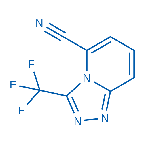 3-(Trifluoromethyl)-[1,2,4]triazolo[4,3-a]pyridine-5-carbonitrile 1g