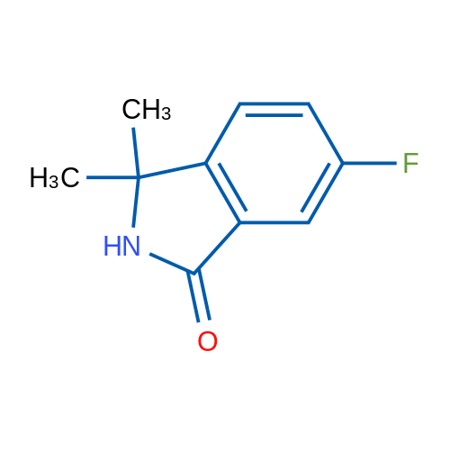 6-Fluoro-3,3-dimethylisoindolin-1-one 1g