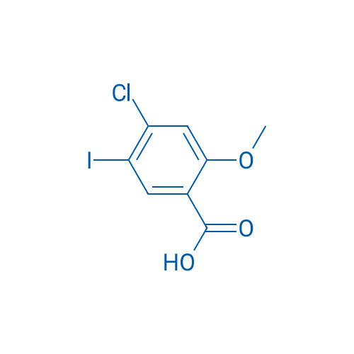 4-Chloro-5-iodo-2-methoxybenzoic acid 1g