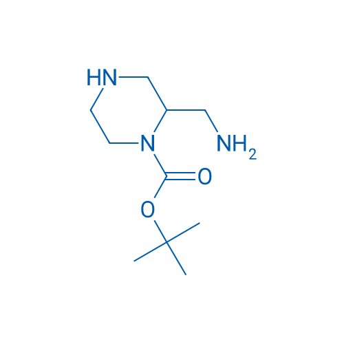 tert-Butyl 2-(aminomethyl)piperazine-1-carboxylate 100mg