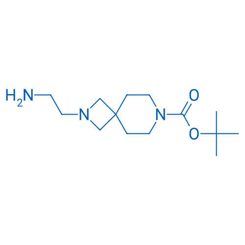 tert-Butyl 2-(2-aminoethyl)-2,7-diazaspiro[3.5]nonane-7-carboxylate 250mg