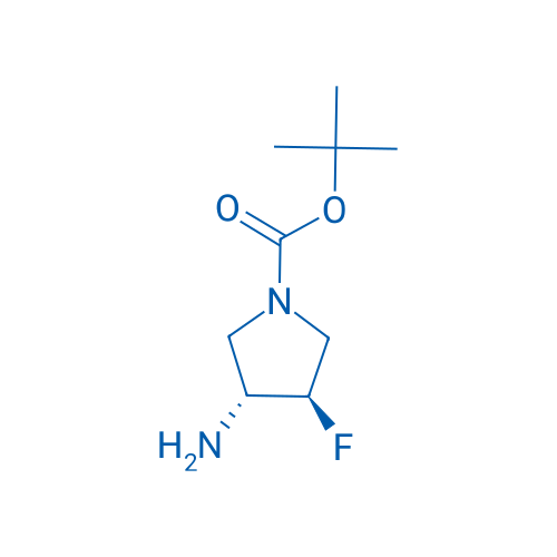 (3R,4R)-tert-Butyl 3-amino-4-fluoropyrrolidine-1-carboxylate 250mg