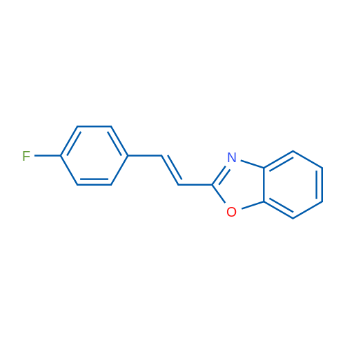 2-[(E)-2-(4-Fluorophenyl)ethenyl]-1,3-benzoxazole 1g